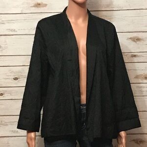 Eileen Fisher Kimono Style Silk Blazer 298